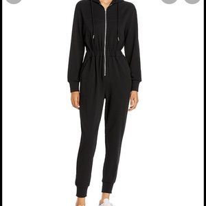 NEW NWT WeWoreWhat Hooded Lounge Jumpsuit S